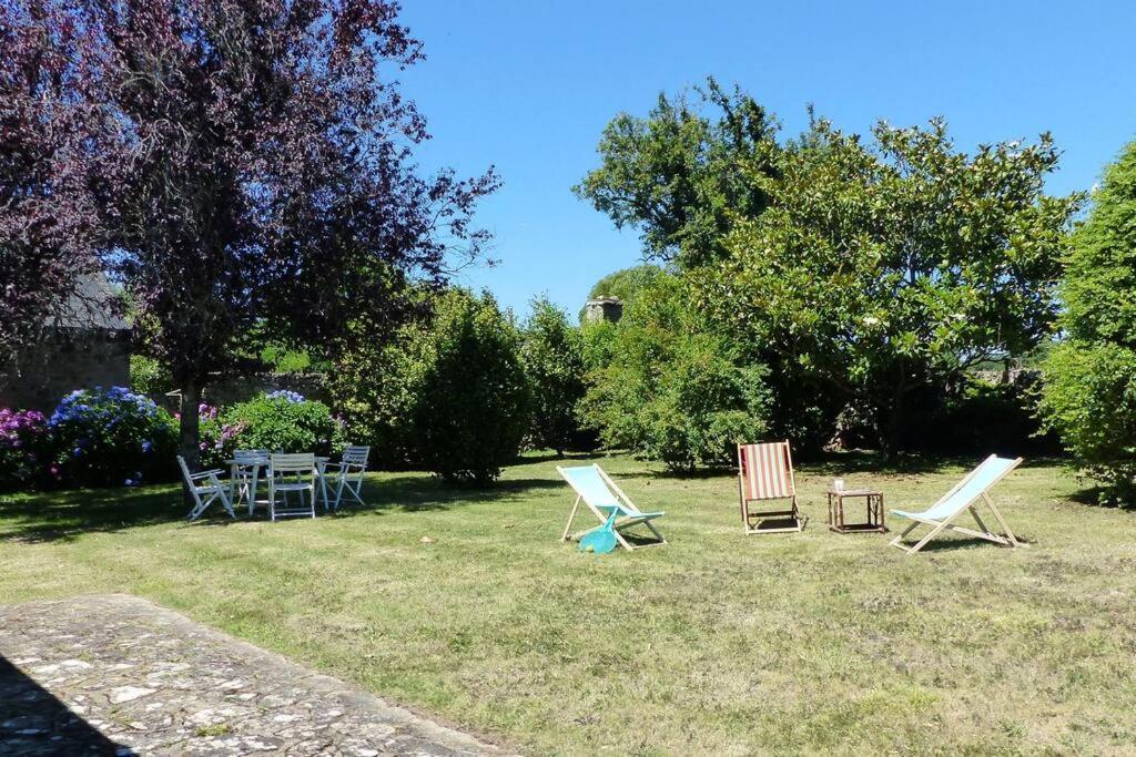 Crac'H, Grande Maison De Vacances Au Calme Crach ภายนอก รูปภาพ