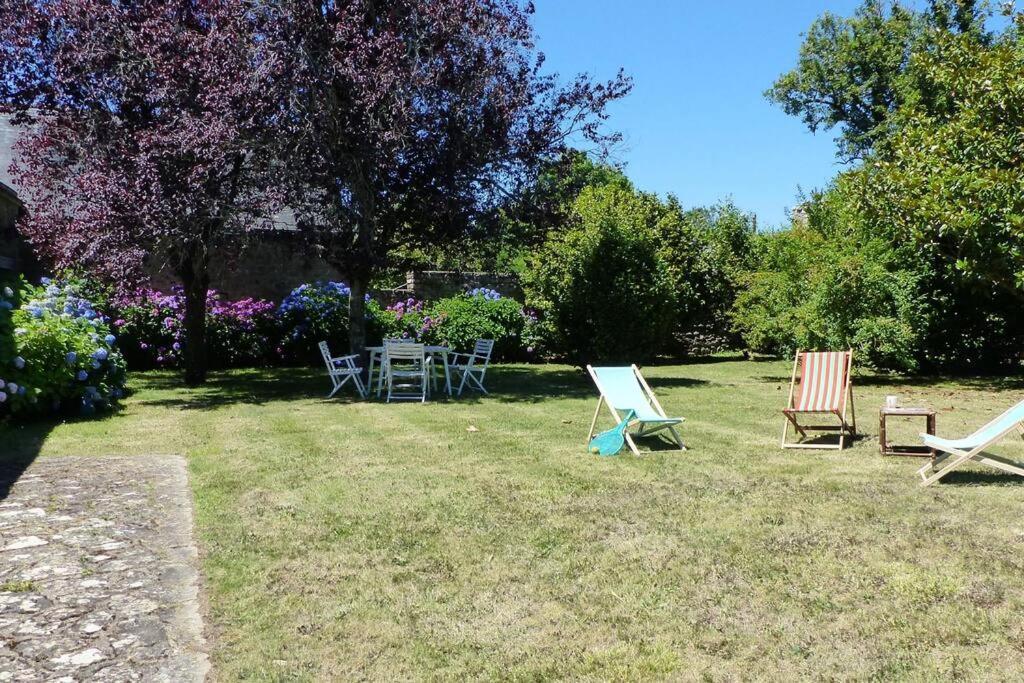 Crac'H, Grande Maison De Vacances Au Calme Crach ภายนอก รูปภาพ