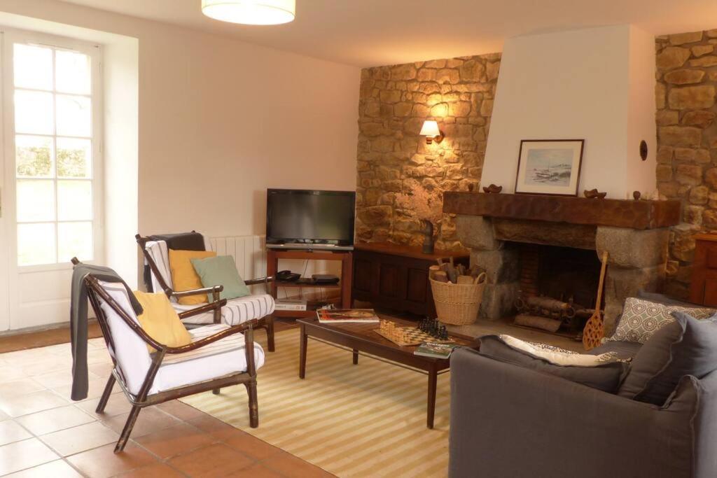 Crac'H, Grande Maison De Vacances Au Calme Crach ภายนอก รูปภาพ